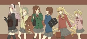 Rating: Safe Score: 0 Tags: 6+girls bag blonde_hair blue_eyes brown_eyes brown_hair green_hair hair_ornament hairband image long_hair multiple multiple_girls one_eye_closed pantyhose red_eyes school_bag school_uniform short_hair silver_hair skirt tagme thighhighs twintails very_long_hair User: admin