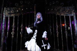 Rating: Safe Score: 0 Tags: 1girl blood candle dress long_hair solo standing suigintou User: admin