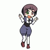 Rating: Safe Score: 0 Tags: 1girl :d brown_hair full_body green_eyes heterochromia image long_sleeves open_mouth pantyhose pencil_skirt short_hair simple_background skirt smile solo souseiseki standing white_legwear User: admin
