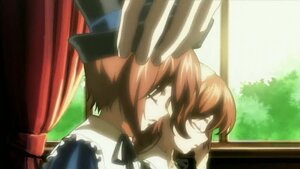 Rating: Safe Score: 0 Tags: 2girls brown_hair closed_eyes curtains hat image multiple_girls pair short_hair souseiseki suiseiseki window yuri User: admin