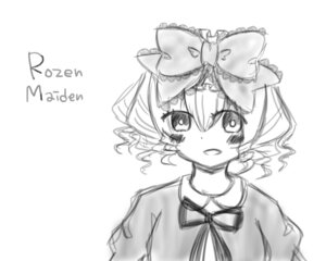 Rating: Safe Score: 0 Tags: 1girl auto_tagged blush bow hair_bow hinaichigo image monochrome ribbon simple_background smile solo striped white_background User: admin
