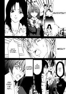 Rating: Safe Score: 0 Tags: 2girls blood blood_on_face chinese_text comic doujinshi doujinshi_#13 english_text greyscale image injury long_hair monochrome multiple multiple_girls torn_clothes User: admin