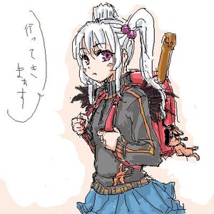 Rating: Safe Score: 0 Tags: 1girl artist_request auto_tagged backpack bag belt hair_bobbles hair_ornament image jacket long_hair long_sleeves lowres necktie oekaki pleated_skirt purple_eyes randoseru rozen_maiden sketch skirt solo suigintou sweater twintails white_hair User: admin