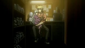 Rating: Safe Score: 0 Tags: 1girl auto_tagged barasuishou chair couple dark dress image indoors long_hair silver_hair sitting solo very_long_hair User: admin