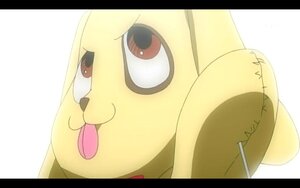 Rating: Safe Score: 0 Tags: brown_eyes gen_1_pokemon happy hat kunkun letterboxed looking_at_viewer no_humans open_mouth pokemon_(creature) screenshot smile solo User: admin
