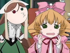 Rating: Safe Score: 0 Tags: 2girls blonde_hair bow brown_hair dress drill_hair frills green_eyes hat hina_ichigo hinaichigo image long_hair long_sleeves multiple_girls open_mouth pair pink_bow shinku suiseiseki wide_sleeves User: admin