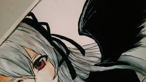 Rating: Safe Score: 0 Tags: 1girl auto_tagged bangs black_ribbon closed_mouth dress grey_hair hair_ribbon image long_hair looking_at_viewer red_eyes ribbon simple_background solo suigintou User: admin