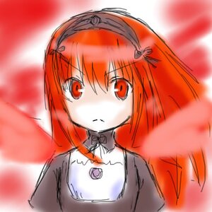 Rating: Safe Score: 0 Tags: 1girl bow bowtie dress hairband image looking_at_viewer orange_hair red_eyes solo suigintou upper_body User: admin