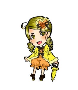 Rating: Safe Score: 0 Tags: 1girl blonde_hair bloomers bow chibi dress drill_hair full_body hair_ornament hat image kanaria long_sleeves open_mouth ribbon simple_background smile solo tomoe_mami twin_drills twintails umbrella white_background yellow_eyes User: admin