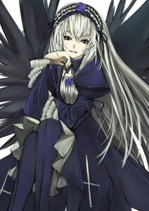 Rating: Safe Score: 0 Tags: 1girl black_wings dress flower frills hairband image long_hair long_sleeves looking_at_viewer mizuki_makoto open_mouth pale_skin photoshop_(medium) red_eyes rose rozen_maiden silver_hair smile solo suigintou very_long_hair wings User: admin
