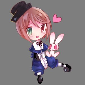 Rating: Safe Score: 0 Tags: 1girl brown_hair chibi dress green_eyes hat heart heterochromia image lush open_mouth short_hair smile solo souseiseki stuffed_animal User: admin