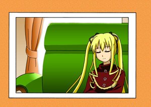 Rating: Safe Score: 0 Tags: 1girl bangs blonde_hair closed_eyes closed_mouth curtains fate_testarossa hair_ribbon image long_hair ribbon shinku sidelocks solo twintails uniform upper_body User: admin