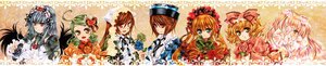 Rating: Safe Score: 0 Tags: 6+girls blonde_hair blue_eyes bow brown_hair dress flower frills green_hair hairband hat heterochromia hina_ichigo image kanaria long_hair multiple multiple_girls orange_hair pink_bow red_eyes ribbon rose shinku short_hair siblings silver_hair sisters smile souseiseki suigintou suiseiseki tagme top_hat twins twintails two_side_up wings User: admin
