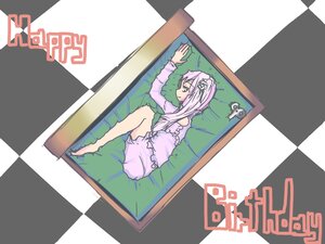 Rating: Safe Score: 0 Tags: 1girl argyle argyle_background argyle_legwear barefoot board_game checkerboard_cookie checkered checkered_background checkered_floor checkered_kimono checkered_scarf checkered_skirt chess_piece copyright_name flag floor hair_ornament image kirakishou long_hair lying official_style on_floor on_side parody perspective pixel_art plaid_background race_queen reflection reflective_floor rook_(chess) solo tile_floor tile_wall tiles vanishing_point User: admin