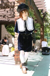 Rating: Safe Score: 0 Tags: 1girl 3d brown_hair hat solo souseiseki standing white_legwear User: admin