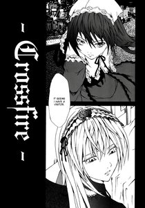 Rating: Safe Score: 0 Tags: comic doujinshi doujinshi_#13 dress english_text greyscale hairband image lolita_hairband long_hair monochrome multiple ribbon User: admin