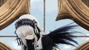 Rating: Safe Score: 0 Tags: 1girl bangs black_dress black_ribbon black_wings closed_eyes closed_mouth detached_collar dress frills gothic_lolita hairband image lolita_fashion lolita_hairband long_hair long_sleeves ribbon rose silver_hair sky solo suigintou very_long_hair wings User: admin