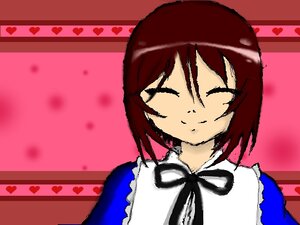 Rating: Safe Score: 0 Tags: 1girl ^_^ apron blue_dress closed_eyes closed_mouth dress frills heart image long_sleeves smile solo souseiseki upper_body User: admin