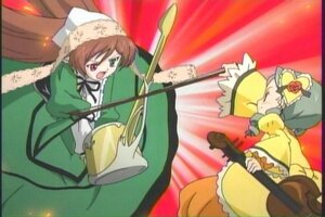 Rating: Safe Score: 0 Tags: 2girls brown_hair dress frills green_dress hat image kanaria long_hair long_sleeves multiple_girls open_mouth pair sisters suiseiseki very_long_hair yellow_dress User: admin