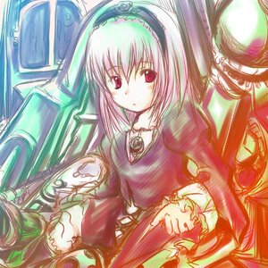 Rating: Safe Score: 0 Tags: 1girl dress expressionless frills gothic_lolita ground_vehicle hairband image lolita_fashion long_sleeves looking_at_viewer motor_vehicle red_eyes short_hair solo suigintou wings User: admin