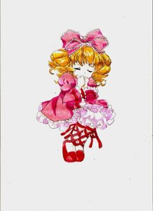 Rating: Safe Score: 0 Tags: 1girl blonde_hair bow chibi closed_eyes dress drill_hair flower frills full_body hair_bow hina_ichigo hinaichigo image long_sleeves pink_bow red_footwear ribbon shoes short_hair solo striped User: admin