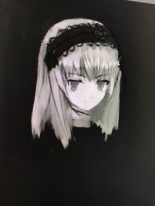 Rating: Safe Score: 0 Tags: 1girl bangs black_background closed_mouth dress eyebrows_visible_through_hair frilled_hairband hairband image long_hair looking_at_viewer solo suigintou User: admin