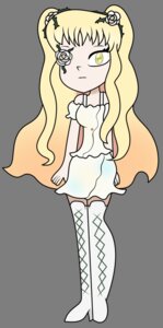 Rating: Safe Score: 0 Tags: 1girl blonde_hair boots cross-laced_footwear dress flower full_body hair_flower hair_ornament image kirakishou long_hair rose solo thigh_boots thighhighs thorns transparent_background white_dress white_footwear yellow_eyes User: admin
