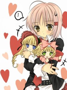 Rating: Safe Score: 0 Tags: ... 2girls 3girls belt blonde_hair blue_eyes blush bonnet bow commentary_request creator_connection crossover green_eyes hanabana_tsubomi heart hina_ichigo hinaichigo hinamori_amu image long_sleeves minigirl multiple_girls necktie open_mouth pair pink_bow pink_hair plaid rozen_maiden school_uniform shinku short_hair shugo_chara! smile spoken_ellipsis spoken_heart yellow_eyes User: admin