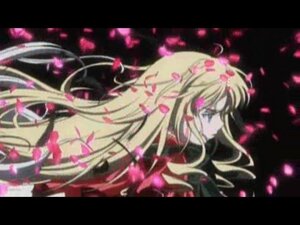 Rating: Safe Score: 0 Tags: 1girl bangs blonde_hair blurry blurry_background blurry_foreground closed_mouth depth_of_field floating_hair flower image letterboxed long_hair profile shinku solo upper_body User: admin