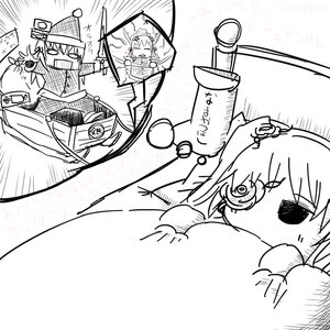 Rating: Safe Score: 0 Tags: 1girl comic eyebrows_visible_through_hair greyscale hat image kirakishou monochrome solo User: admin