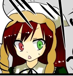 Rating: Safe Score: 0 Tags: 1girl green_eyes heterochromia image long_hair open_mouth red_eyes red_hair solo suiseiseki User: admin