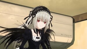 Rating: Safe Score: 0 Tags: 1girl black_dress black_ribbon closed_mouth dress frills hairband image long_hair long_sleeves looking_at_viewer red_eyes ribbon silver_hair smile solo suigintou wings User: admin