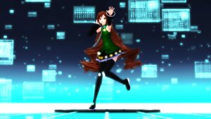 Rating: Safe Score: 0 Tags: 1girl black_legwear brown_hair dress green_eyes short_hair solo thighhighs User: admin