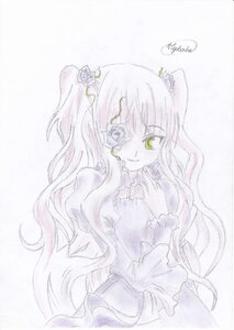 Rating: Safe Score: 0 Tags: 1girl black_dress dress flower frills gradient_hair green_eyes hair_flower hair_ornament hijiri_byakuren image juliet_sleeves kirakishou long_hair long_sleeves looking_at_viewer multicolored_hair rose smile solo striped traditional_media vertical_stripes very_long_hair wavy_hair User: admin