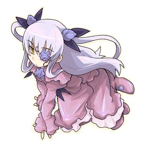Rating: Safe Score: 0 Tags: 1girl all_fours artist_request barasuishou blue_flower blue_rose boots dress eyepatch flower frills full_body hair_ribbon image long_hair long_sleeves lowres pink_dress ribbon rose rozen_maiden simple_background solo striped traumend two_side_up vertical_stripes white_background yellow_eyes User: admin