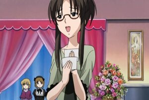 Rating: Safe Score: 0 Tags: 3girls 4girls :d auto_tagged black_hair blonde_hair blurry bouquet brown_hair curtains depth_of_field flower glasses holding human image indoors kusabue_mitsu long_hair long_sleeves looking_at_viewer maid multiple_girls open_mouth screenshot smile solo User: admin