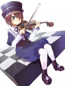 Rating: Safe Score: 0 Tags: 1girl argyle argyle_background argyle_legwear blush board_game brown_hair checkered checkered_background checkered_floor chess_piece commentary_request green_eyes hat heterochromia holding image instrument looking_at_viewer md5_mismatch otoko_no_ko pantyhose perspective red_eyes revision ribbon rozen_maiden short_hair sitting solo souseiseki tile_floor tiles top_hat umeboshitora violin white_legwear User: admin