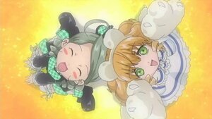 Rating: Safe Score: 0 Tags: 2girls :d animal_ears animal_hands black_footwear blonde_hair brown_hair closed_eyes from_above gloves green_eyes grey_hair hairband hina_ichigo hinaichigo image kanaria looking_at_viewer multiple_girls non-web_source open_mouth orange_background pair paw_gloves paws rozen_maiden screencap shoes short_hair sitting skirt smile thighhighs wariza white_legwear white_skirt User: admin