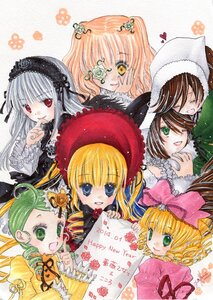 Rating: Safe Score: 0 Tags: 6+girls auto_tagged blonde_hair blush bow brown_hair dress drill_hair eyepatch frills green_eyes green_hair hat heart hina_ichigo image kanaria long_hair long_sleeves looking_at_viewer multiple multiple_girls open_mouth pink_bow pink_hair red_eyes shinku short_hair siblings silver_hair sisters smile souseiseki suigintou suiseiseki tagme traditional_media twins twintails yellow_eyes User: admin