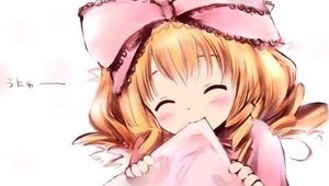 Rating: Safe Score: 0 Tags: 1girl ^_^ blonde_hair blush close-up closed_eyes drill_hair frills hat hina_ichigo hinaichigo image pillow simple_background smile solo white_background User: admin