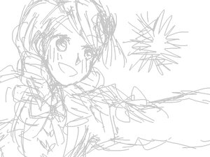 Rating: Safe Score: 0 Tags: 1girl blush image kanaria monochrome open_mouth simple_background sketch smile solo white_background User: admin