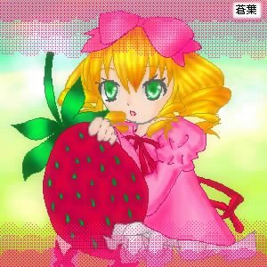 Rating: Safe Score: 0 Tags: 1girl blonde_hair bow dress food fruit green_eyes halftone halftone_background hat hina_ichigo hinaichigo holding holding_fruit image long_sleeves looking_at_viewer pink_bow pink_dress polka_dot polka_dot_background solo strawberry watermelon User: admin