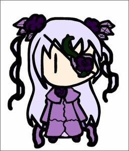 Rating: Safe Score: 0 Tags: 1girl barasuishou chibi hair_ornament image long_hair purple_eyes solo twintails User: admin