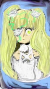 Rating: Safe Score: 0 Tags: 1girl auto_tagged bangs blonde_hair hair_ornament hat image kirakishou long_hair solo tiger yellow_eyes User: admin
