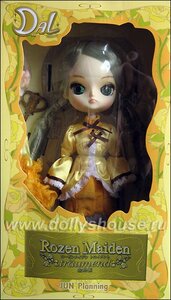 Rating: Safe Score: 0 Tags: 1girl doll dress flower frills kanaria long_hair long_sleeves looking_at_viewer ribbon rose solo twintails yellow_dress User: admin