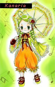 Rating: Safe Score: 0 Tags: 1girl beamed_eighth_notes beamed_sixteenth_notes blush dress drill_hair eighth_note frills full_body green_eyes green_hair image kanaria long_sleeves musical_note parasol quarter_note shoes solo standing treble_clef twin_drills umbrella User: admin