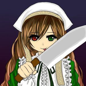 Rating: Safe Score: 0 Tags: 1girl :p brown_hair dress frills green_dress green_eyes head_scarf heterochromia image long_hair long_sleeves looking_at_viewer red_eyes simple_background solo suiseiseki tongue tongue_out yandere User: admin