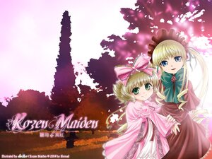Rating: Safe Score: 0 Tags: 2girls artist_name blonde_hair blue_eyes bonnet bow copyright_name dress green_eyes hina_ichigo hinaichigo image long_hair long_sleeves looking_at_viewer multiple_girls open_mouth pair pink_bow pink_dress red_dress shinku short_hair smile twintails User: admin