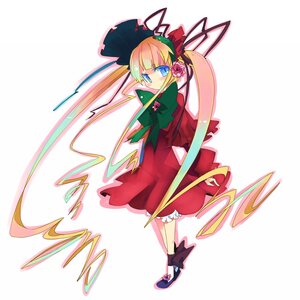 Rating: Safe Score: 0 Tags: 1girl blonde_hair bloomers blue_eyes bonnet bow bowtie commentary_request dress flower full_body green_bow image kanikama long_hair long_sleeves red_dress ribbon rozen_maiden shinku shoes solo twintails underwear User: admin