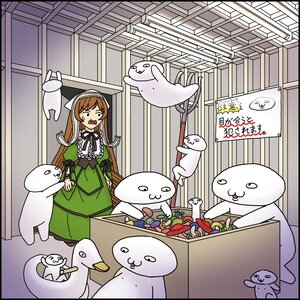 Rating: Safe Score: 0 Tags: 1girl apron brown_hair comic door dress green_dress head_scarf image long_hair long_sleeves open_mouth solo suiseiseki User: admin